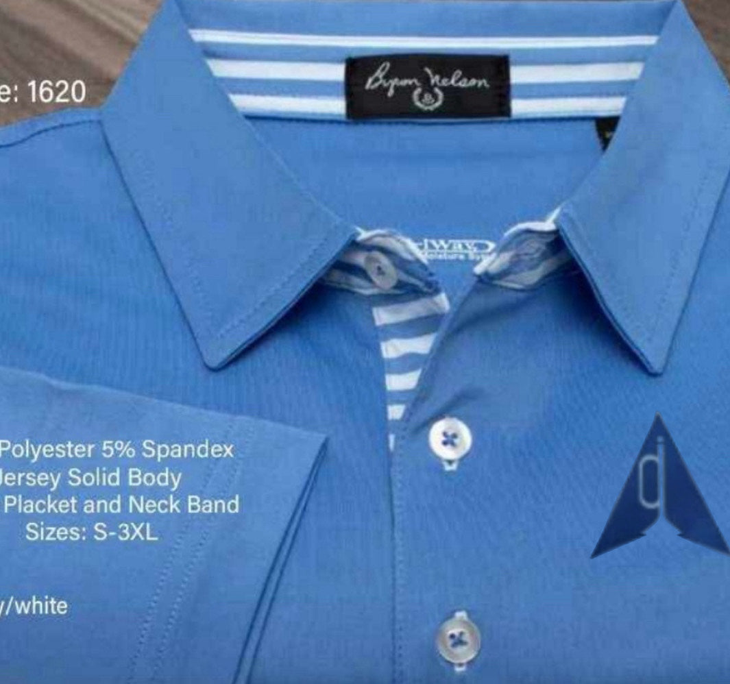 Spirit Alumni Corps Button Shirt with embroidered logo