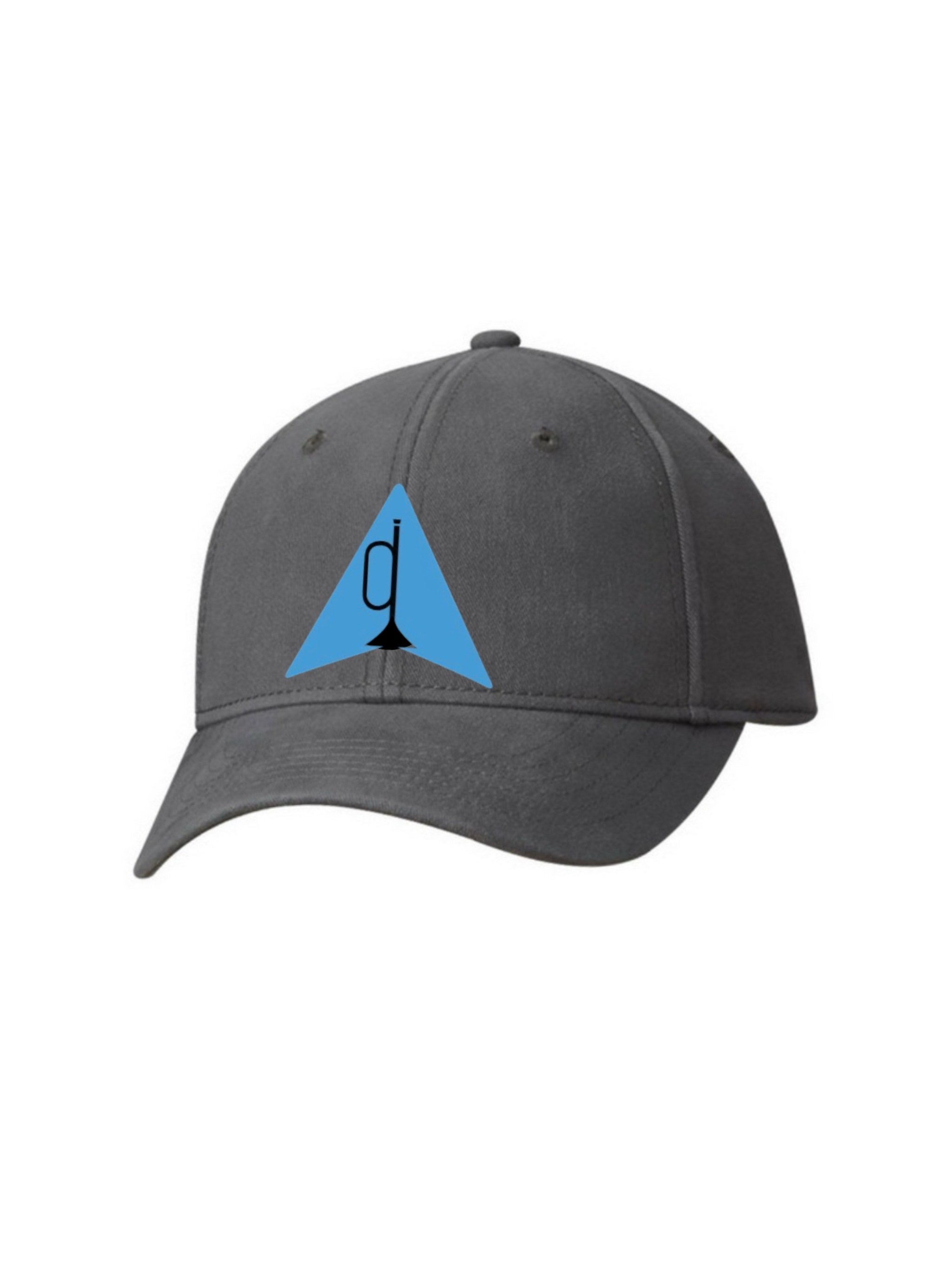 Grey Spirit Alumni Corps Hat with logo embroidered