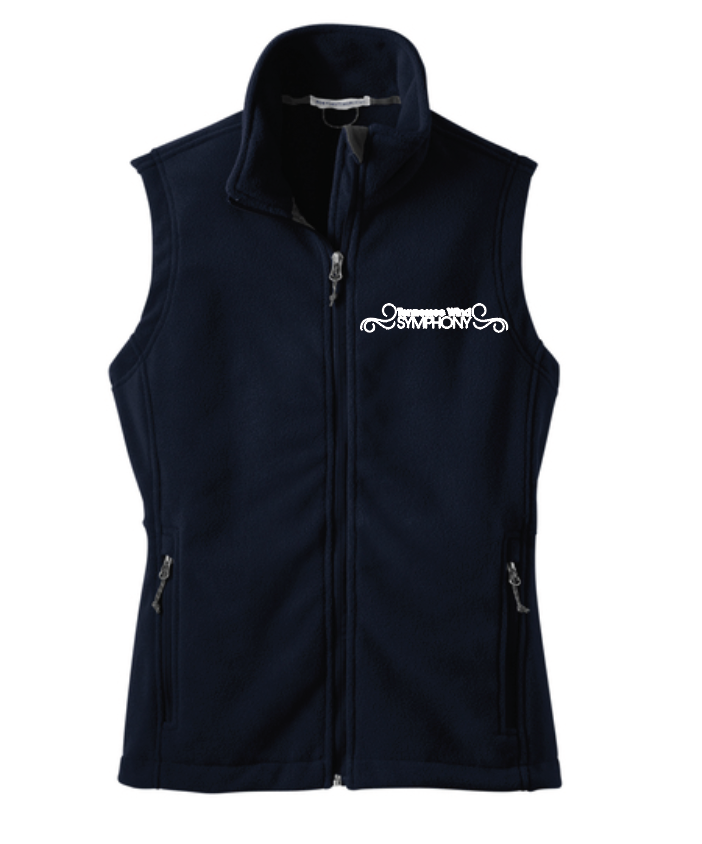 Fleece Vest Women's Navy