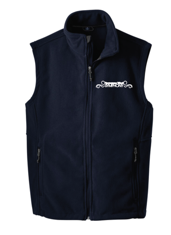 Fleece Vest Men's Navy