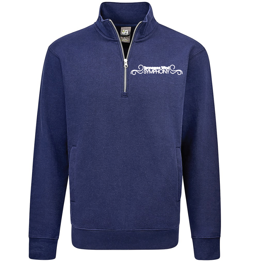 1/4 Zip Sweater Navy