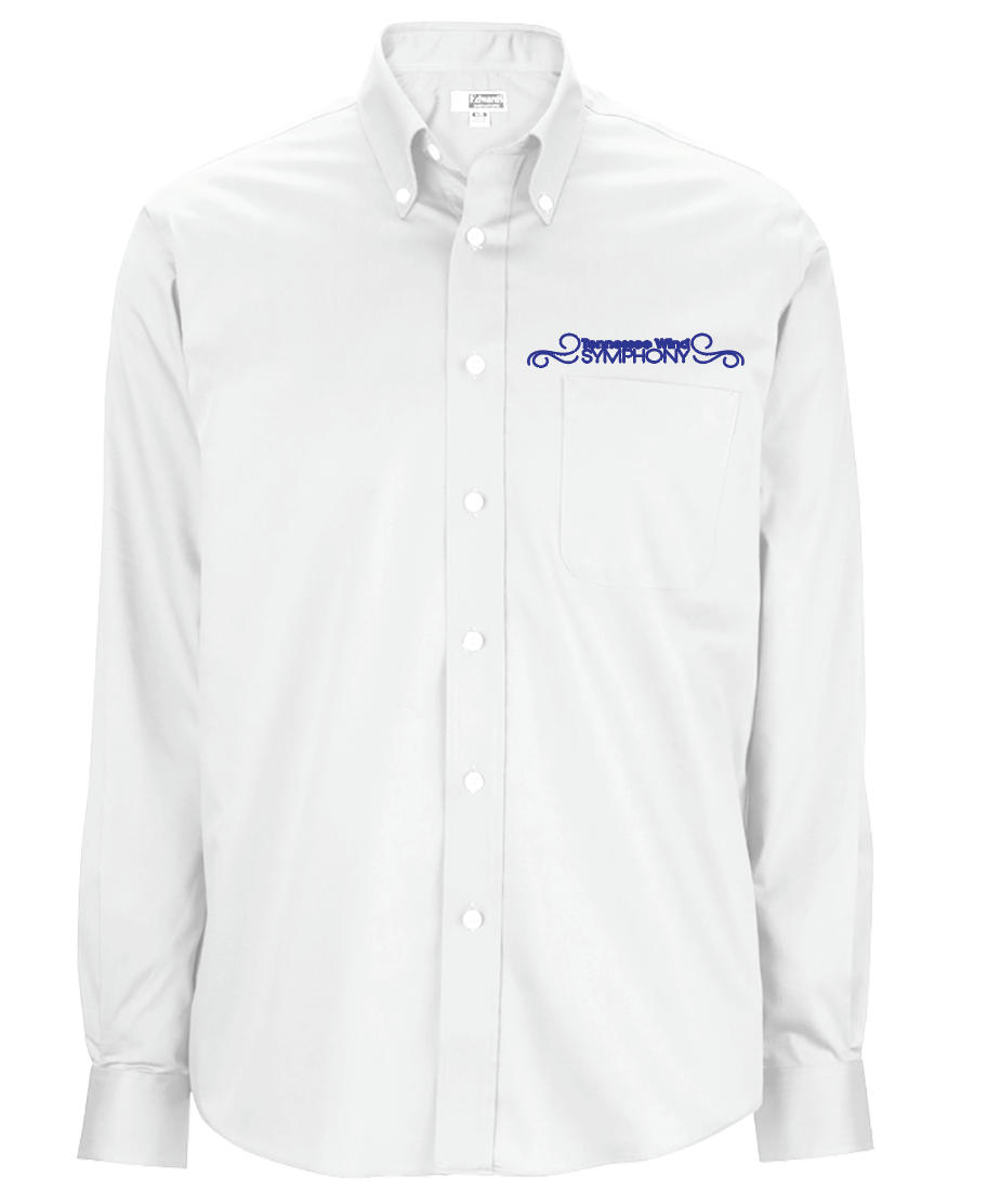 Oxford Button Down Mens Shirt White