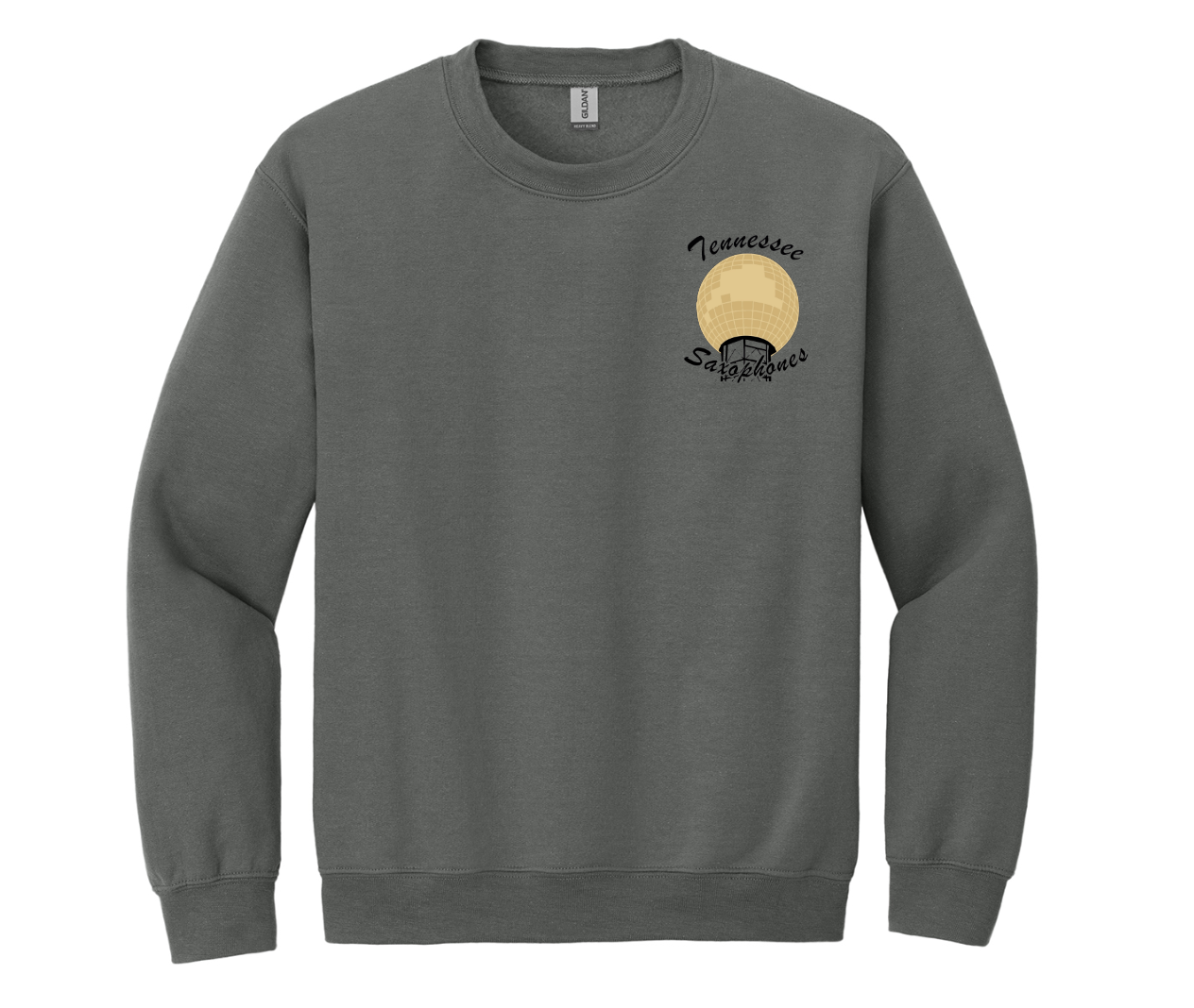 Saxophone Charcoal Sweatshirt