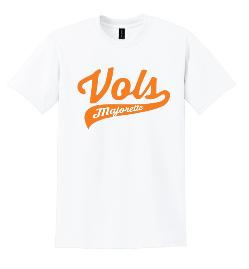 Tennessee Majorette Tshirt 6400 White