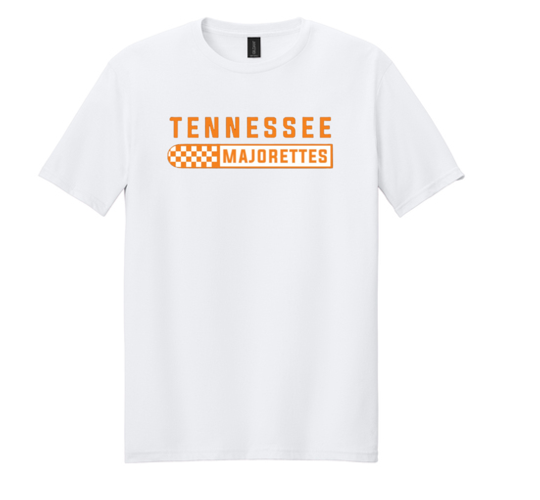 Tennessee Majorette  Tshirt 6400 White