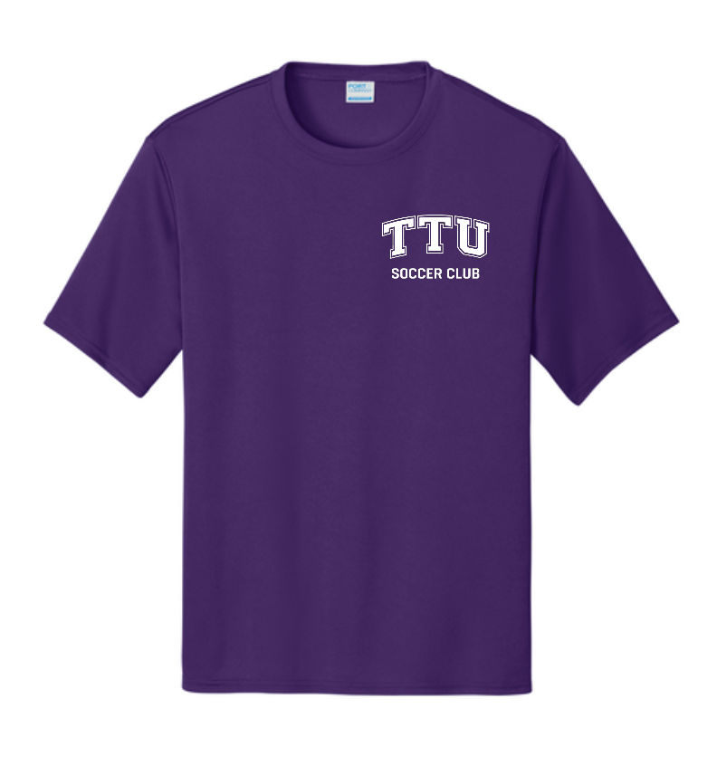 Port and Company Dry Fit TShirt PC380 - Team Purple