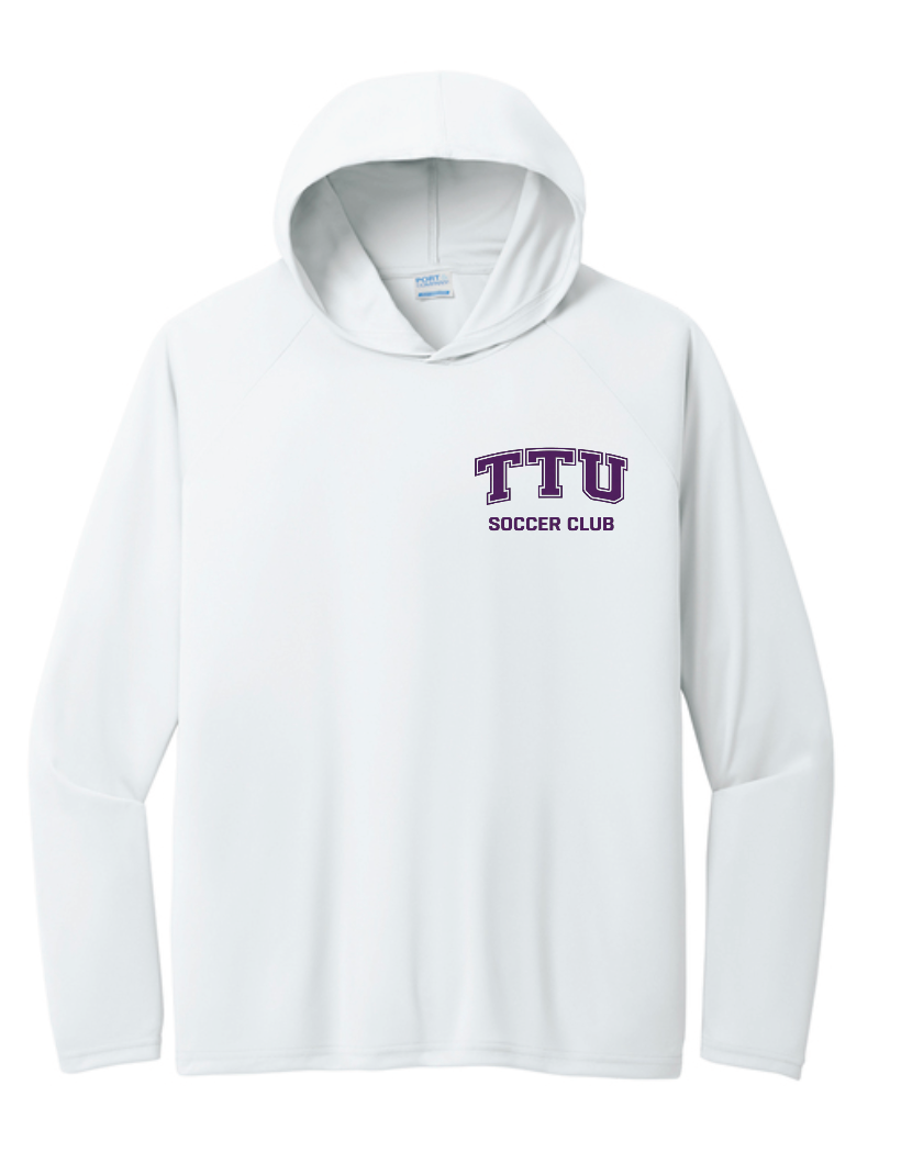 Tech Soccer Club Hooded T-shirt PC380H White