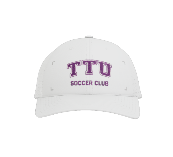 TTU Soccer Hat 115 Richardson White