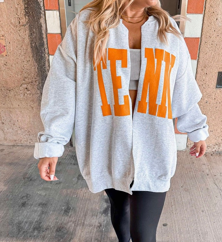 TENN Sweatshirt Cardigan