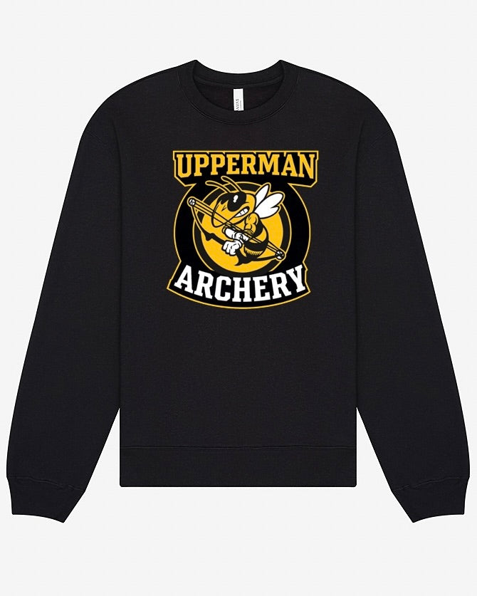 Upperman Archery Crew Neck Black