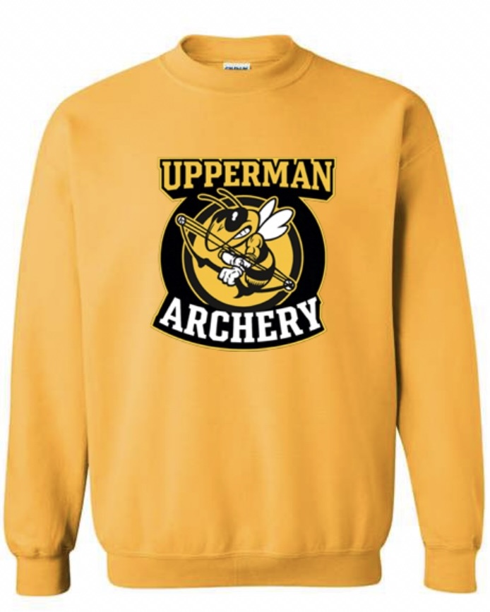 Upperman Archery Crew Neck Yellow