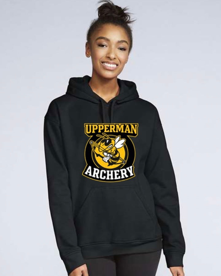 Upperman Archery Black Hoodie