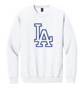 Livingston Academy SF000 White Crewneck Sweatshirt