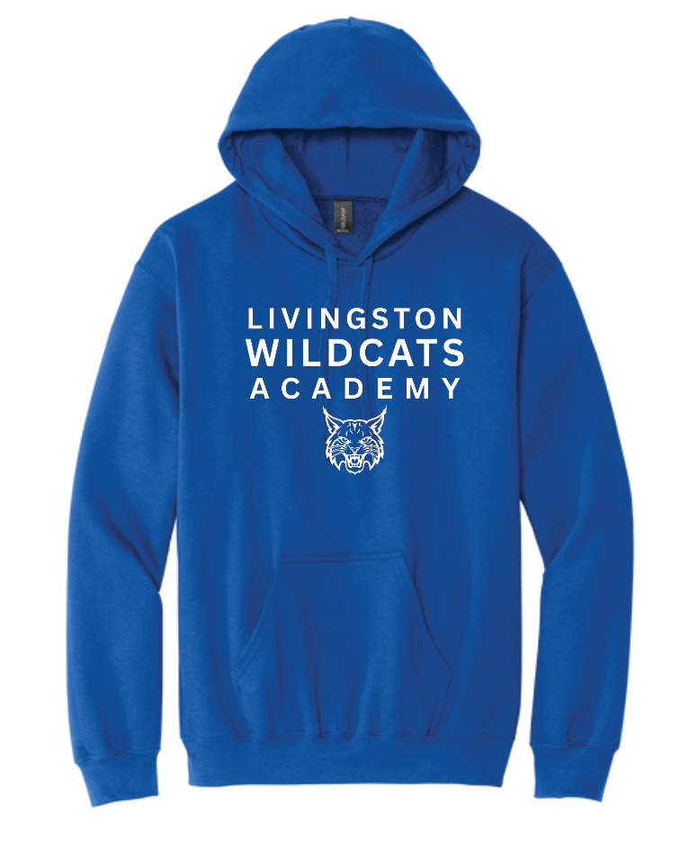 Livingston Academy SF500 Royal Blue Hoodie