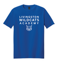 Livingston Academy 64000 Royal Blue T-shirt