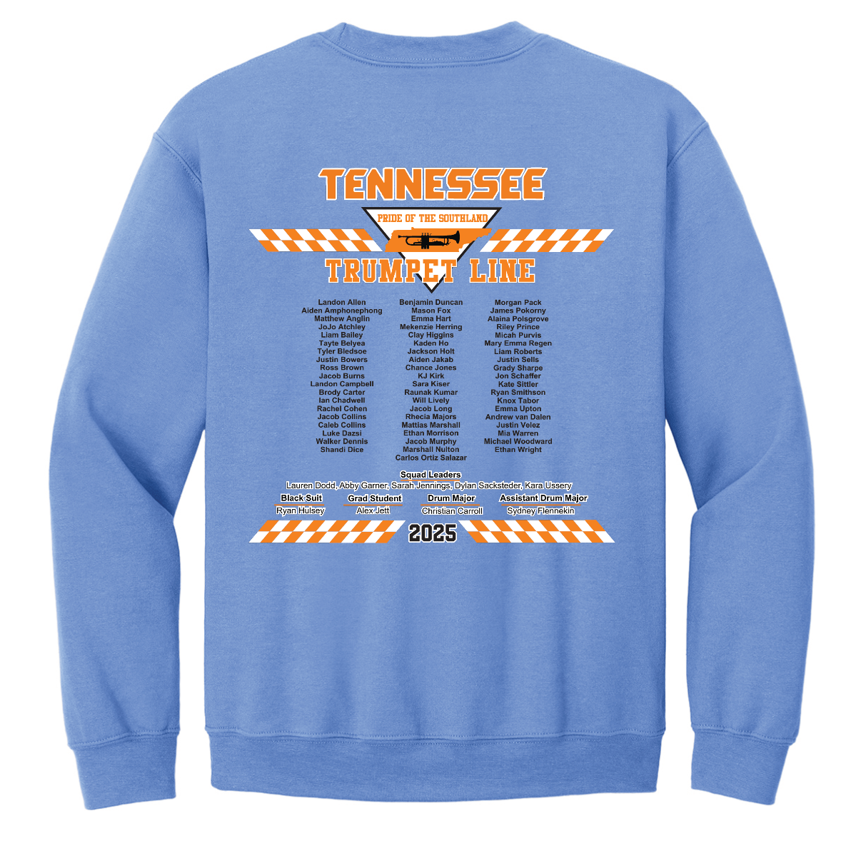 Trumpet Lt Blue Sweatshirt