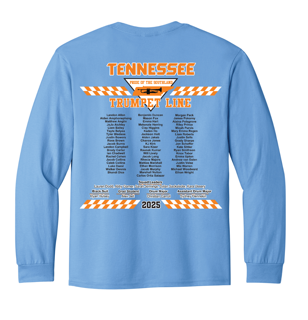 Trumpet Light Blue Long Sleeve