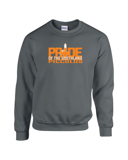 UT Piccolos Charcoal Crewneck